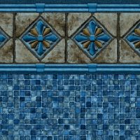 Royal - Blue Mosaic