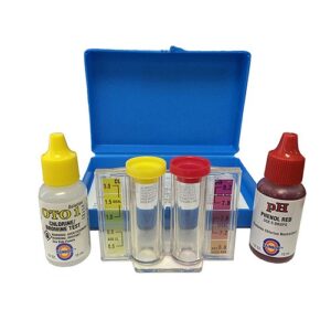 Chlorine & pH 2-in-1 Drop Test Kit