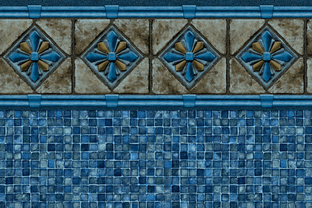 Royal / Blue Mosaic